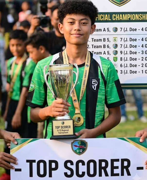Top Scorer U-12 Regional Tournament
