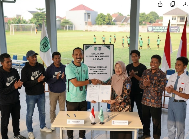Jalin Kerja Sama dengan Sekolah di Surabaya, Pusura Lebarkan Sayap